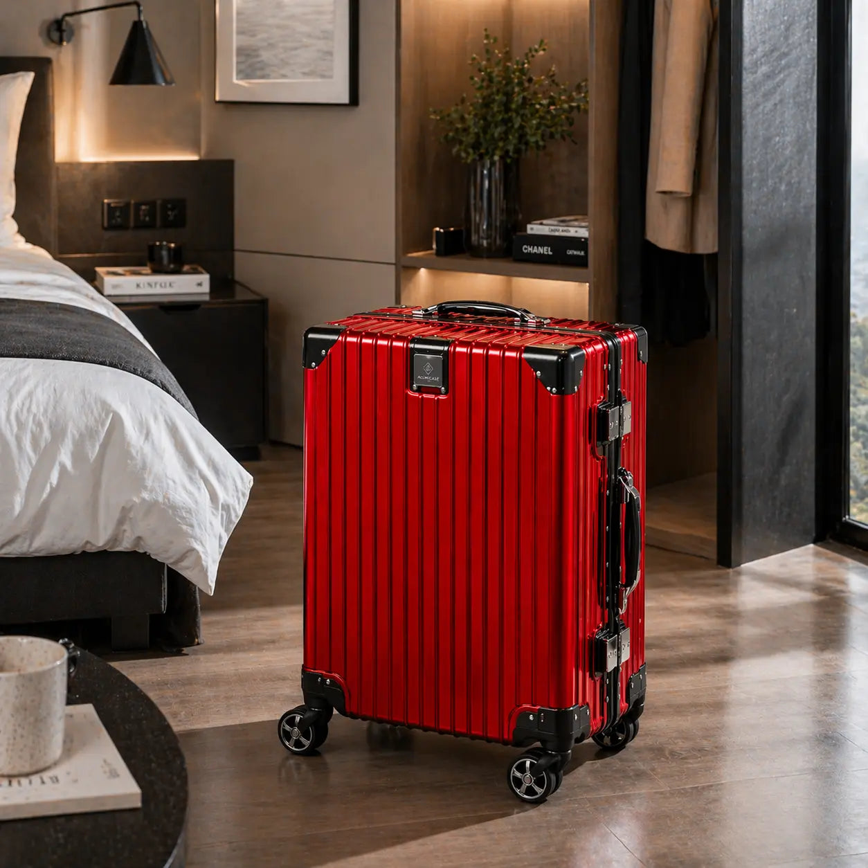 ALUMCASE Essential | Valise Cabine Aluminium 53cm