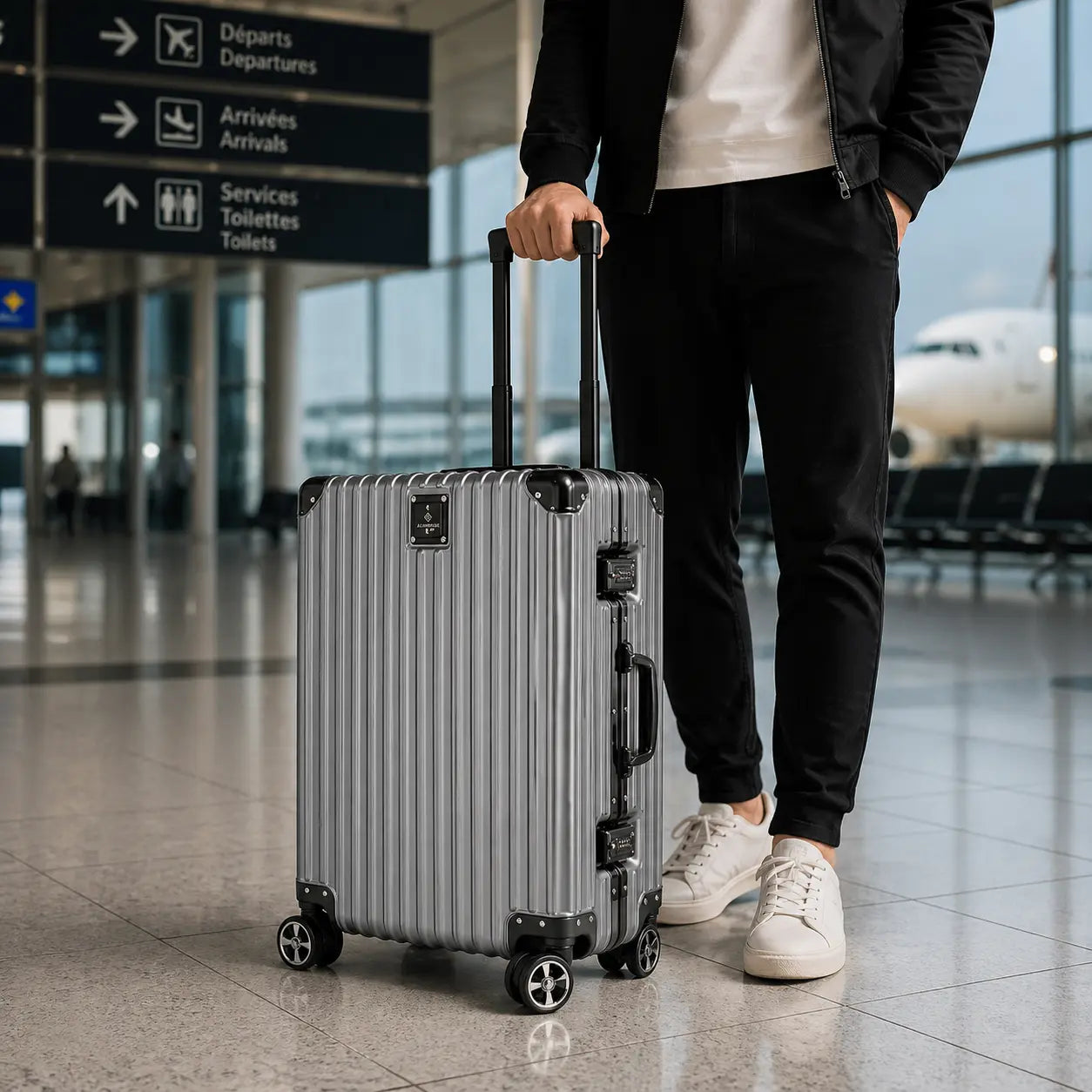 ALUMCASE Horizon | Valise Moyenne Aluminium 62cm